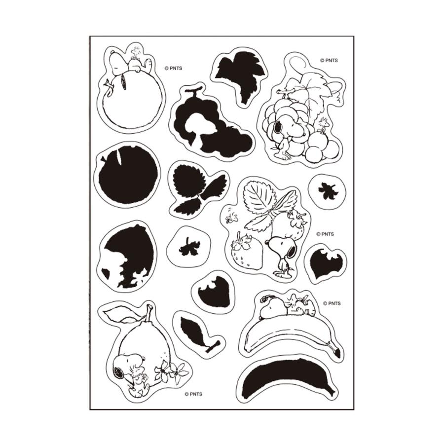 KODOMO NO KAO x Peanuts Snoopy Clear Stamp [2209-005] Natural Sweets
